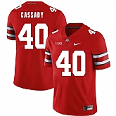 Ohio State Buckeyes 40 Howard Cassady Red Nike College Football Jersey Dzhi,baseball caps,new era cap wholesale,wholesale hats